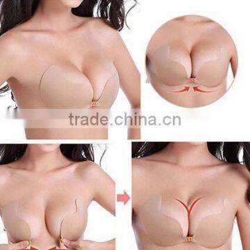 wholesale Lady for Strapless Adhesive Invisible Push-Up Bra A-D Cup