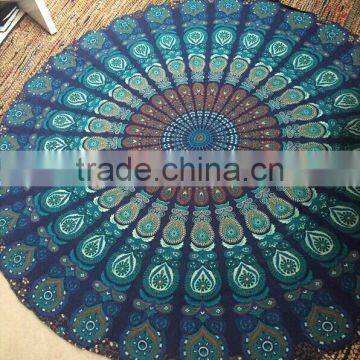 walson wholesale drop shipping Bohemian Mandala Round Beach Towel