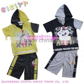 Boys summer hoody pajama