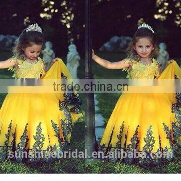 White High Neck Baby Gown Sleeveless First Communion Dress Stores