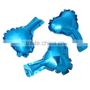 Aluminium Foil Balloons Party Decoration Heart Blue