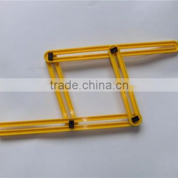 irregular Angled Template Tools,yellow Multi Angle-izer Measuring Ruler Measures All Angles and Forms