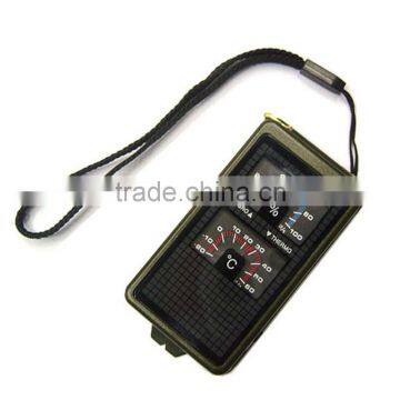 Multi-function 10 in 1 Military Tool Compass Hygrometer Led Light Thermometer Flint Fire Starter Outdoor Hiking Camping Survival photo-6