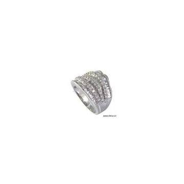 Sell 925 Sterling Silver Ring with CZ Stone