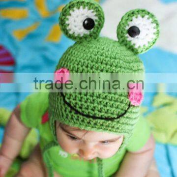 Diy Kids Crochet Frog Hat Pattern photo-2