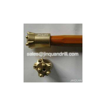 2015 Hot sale!7 Degree 30-42mm Tungsten carbide Taper button bit for coal mining