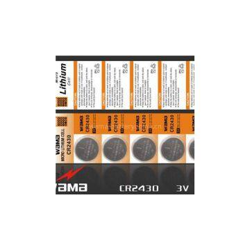 CR2430 Lithium Button Cell Battery