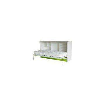 MDF transformable Single Horizontal Wall Bed For hotel Furniture