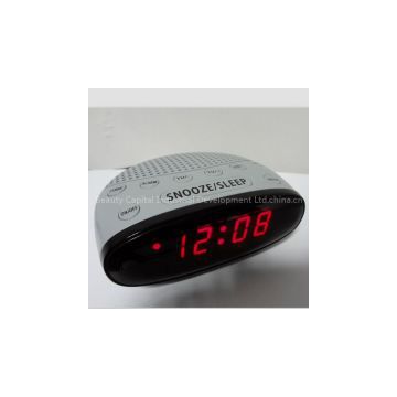 Small Christmas Gift 2017 Fashion clock radio BC-121/sleep alarm radio