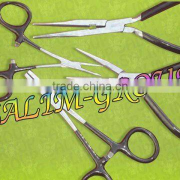 5 1/2" Stainless Scissor Pliers FISHING HEMOSTAT 4 PCS