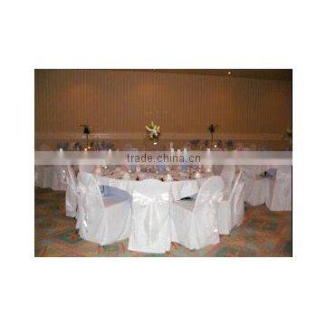 banquet chair cover wedoing polyester round top chair cover