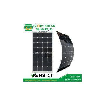 High Quality Portable Roof Semi-flexible Solar Panel Home Can Stick On House Roof Car RV Motorhome