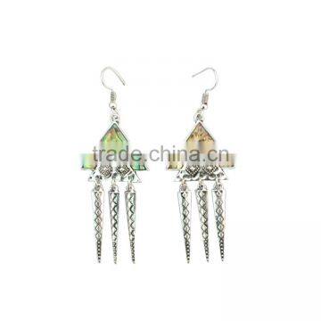 XP-TE-2155 Factory Price Stud Dangle Lady Seed Bead Tassel Earring photo-5