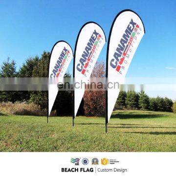 Wind Flying Tear Drop Flag Banner