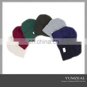 wholesale custom 100% acrylic kids slouch beanie hat cap