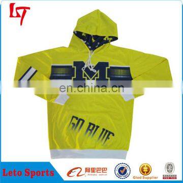 Factory price OEM service fashion style sublimation printing custom men's hoodies