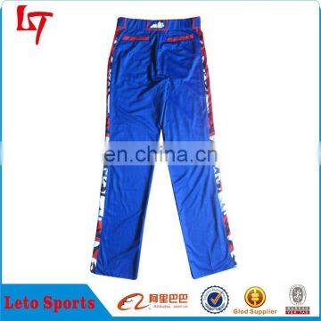 Youth custom made plus size baseball uniform wholesale baseball pants