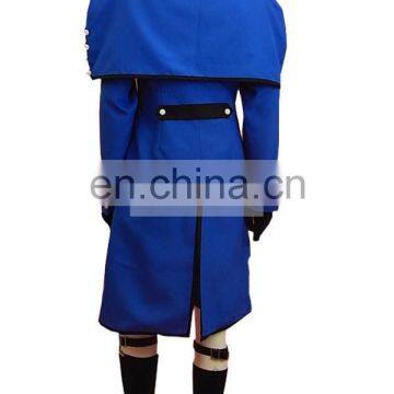 Rose Team-Black Butler Kuroshitsuji Ciel Phantomhive Blue Steampunk Suit Sexy Halloween Carnival Costume photo-2