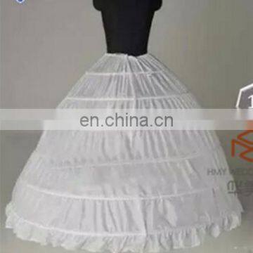 High Quality SHMY-V003 Long 6 Rings White Petticoats