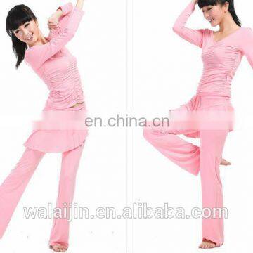 Ladies Fashion Long Sleeve Yoga Wear photo-5