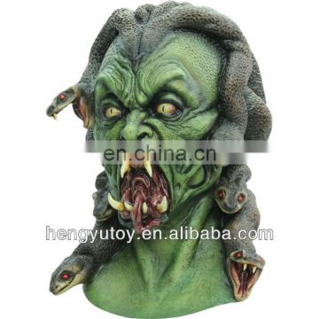 BRAND NEW Greek Mythology Snake Gorgon DELUXE ADULT LATEX MONSTER MEDUSA MASK