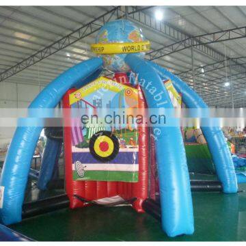 2017 Endless fun new arrive outdoor or indoor inflatable sport games commercial inflatable 5 in 1 sport game