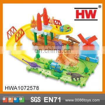 New Design Train intelligence Dinosaurs railway toy