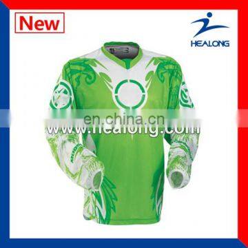 Long Sleeve Motorcycle Sublimated Racing Uniform