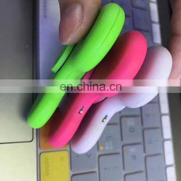 Led Bluetooth Music Fidget HandSpinner EDC Hand Tri Spinner HandSpinner EDC Toy For Decompression Plastic Toys F966 photo-2