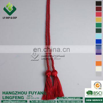 Single Color Graduation Honor Cord (Red)