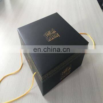 2016 hot sale customized square rose flower packaging box for Valentine's Day