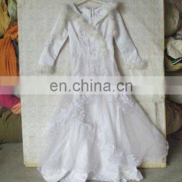 wholesale for used clothes girl's evening dress in africa market