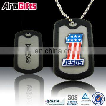 Colorful Custom Sublimation Dog Tag With Dome