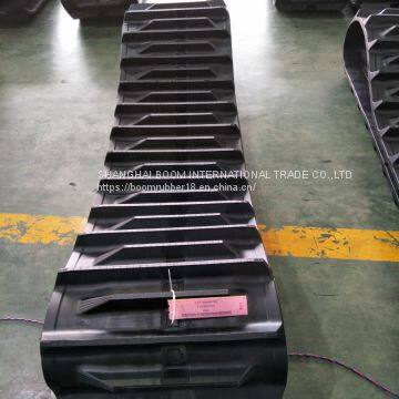 Yanmar Types Harvester Spare Parts Rubber Tracks 500*90aw*54