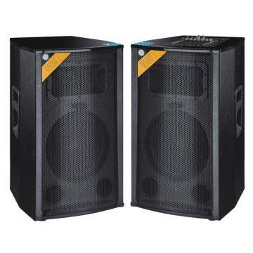 Single 12 Inch / Single 15 Inch Active Speaker With Mixer High Quality Professional Audio Speaker