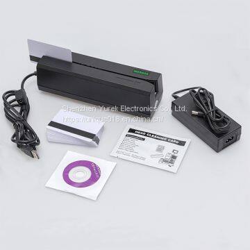 New Magnetic Card Reader/Writer MSR605 for Lo & Hi Co Track 1, 2 & 3