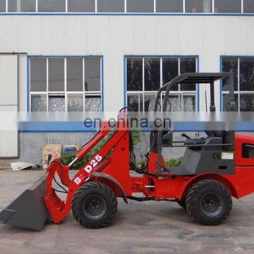 0.8 Ton Smini Construction Equipment Agriculture Steering Front Wheel Loader