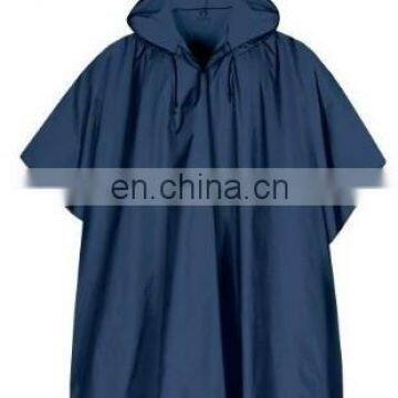 BLUE SPORTS PVC PONCHO LIGHT WEIGHT PVC PONCHO FOLDABLE PONCHO