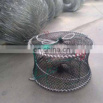 Factory Competitivce Price Crab Trap Folded Spring Crab Trap Shrimp Pot Fishing Cage