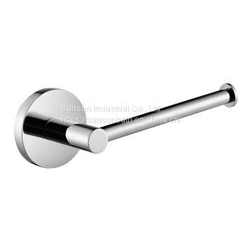 Hotel Stainless Steel Black Toilet Paper Holder