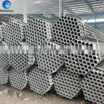 Low and middle pressure fluid pipeline used pre zinc coated steel scaffolding pipe