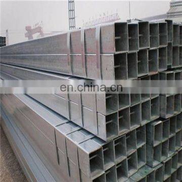 40*80 gi square rectangular pipe galvanized square steel pipe steel tube hollow section