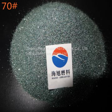 High Purity Green Silicon Carbide Grit #70 for Sandblasting