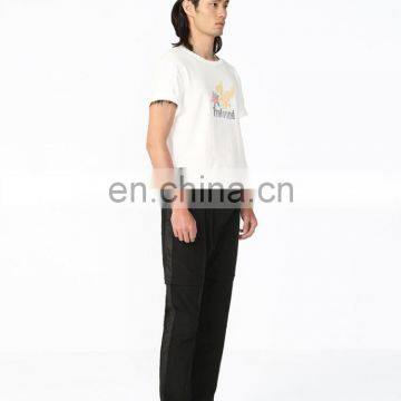 DiZNEW OEM Wholesale Windbreaker Nylon Detachable Track Pants Black photo-5