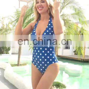 Women's One-Piece Fashion Swimsuit Retro Beach Swimwear Bikini Set