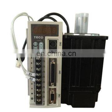 Teco 750w AC Servo Motor JSMA-SC08ABKB00+JSDEP 20A With Brake