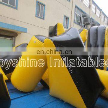 Cheap Inflatables Paintball Bunkers Obstacles Archery Used Laser Tag Inflatable X Air Bunker X X Paintball Brick Wall Bunker Set