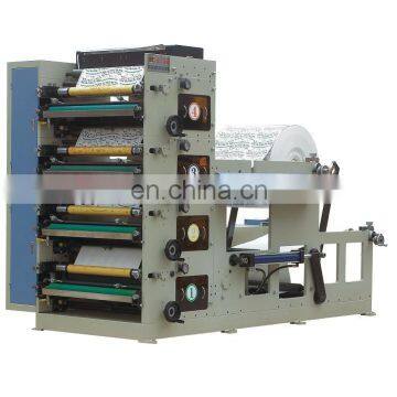 RY850-B Four colors paper box flexographic printing machine