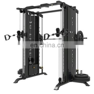 2019 new gym equipment strength machine LZX Fitness  dual machine smith machine and function trainer