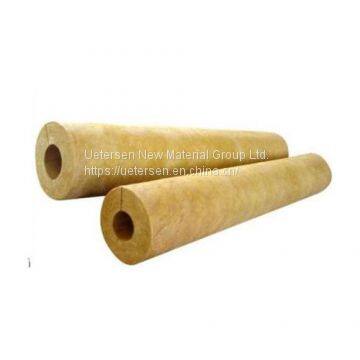 hight density quality insulation rock wool pipe